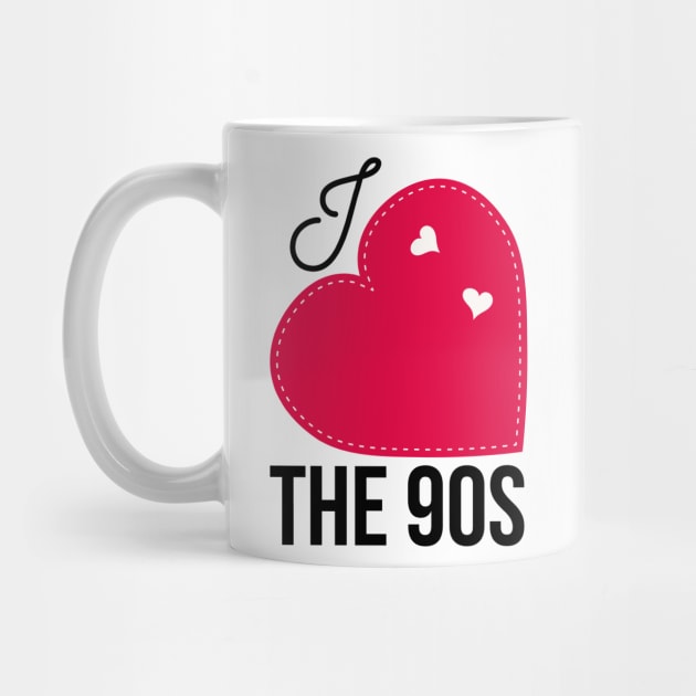 I love the 90s Retro Vintage Heart by BadDesignCo
